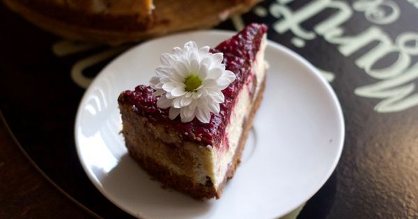 Delikatny sernik z dodatkiem mascarpone